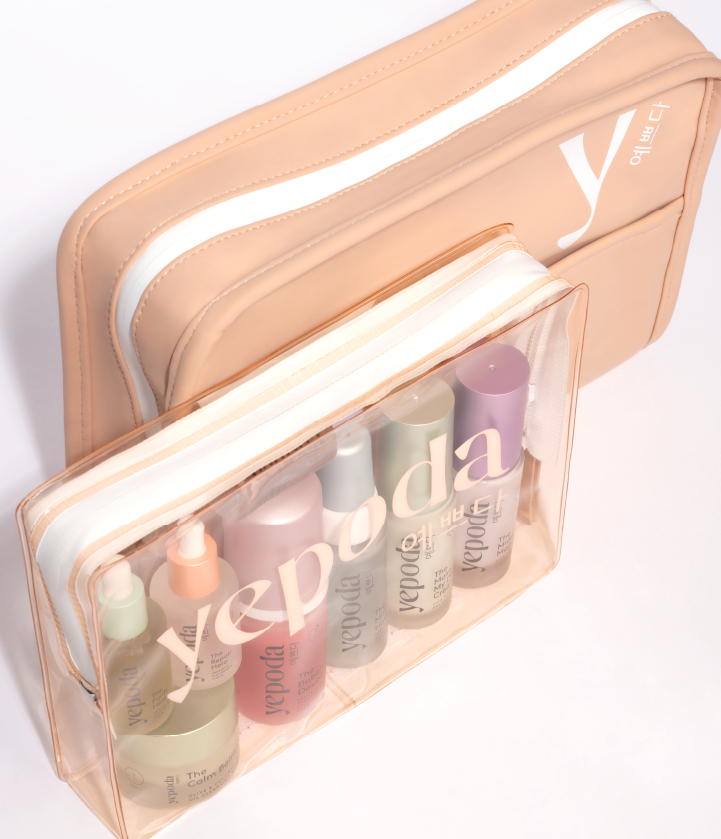 Beauty Bag Mit Transparenten Fächern & Haken – Organizer Für Make-up & Accessoires