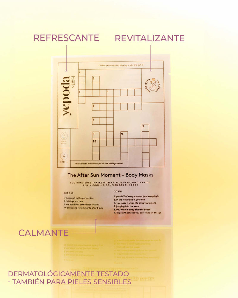 The After Sun Moment - Mascarillas corporales